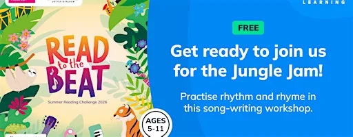 Canford Heath Library song-writing adventure - ‘The Jungle Jam’ at Canford Heath Library