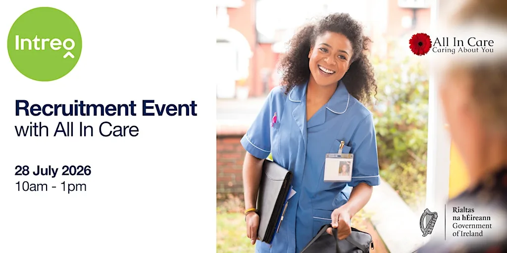 Recruitment Event with All in Care at Intreo Centre Swords