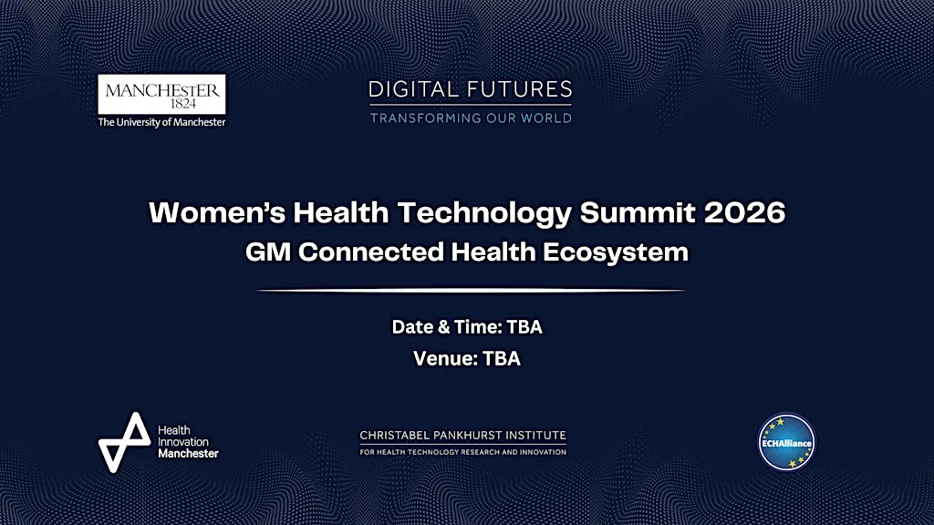 Women’s Health Technology Summit 2026 at The University of Manchester