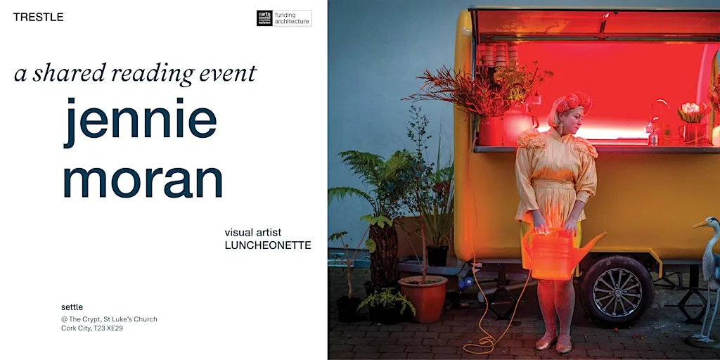 settle: A shared reading event with Jennie Moran at T23 XE29