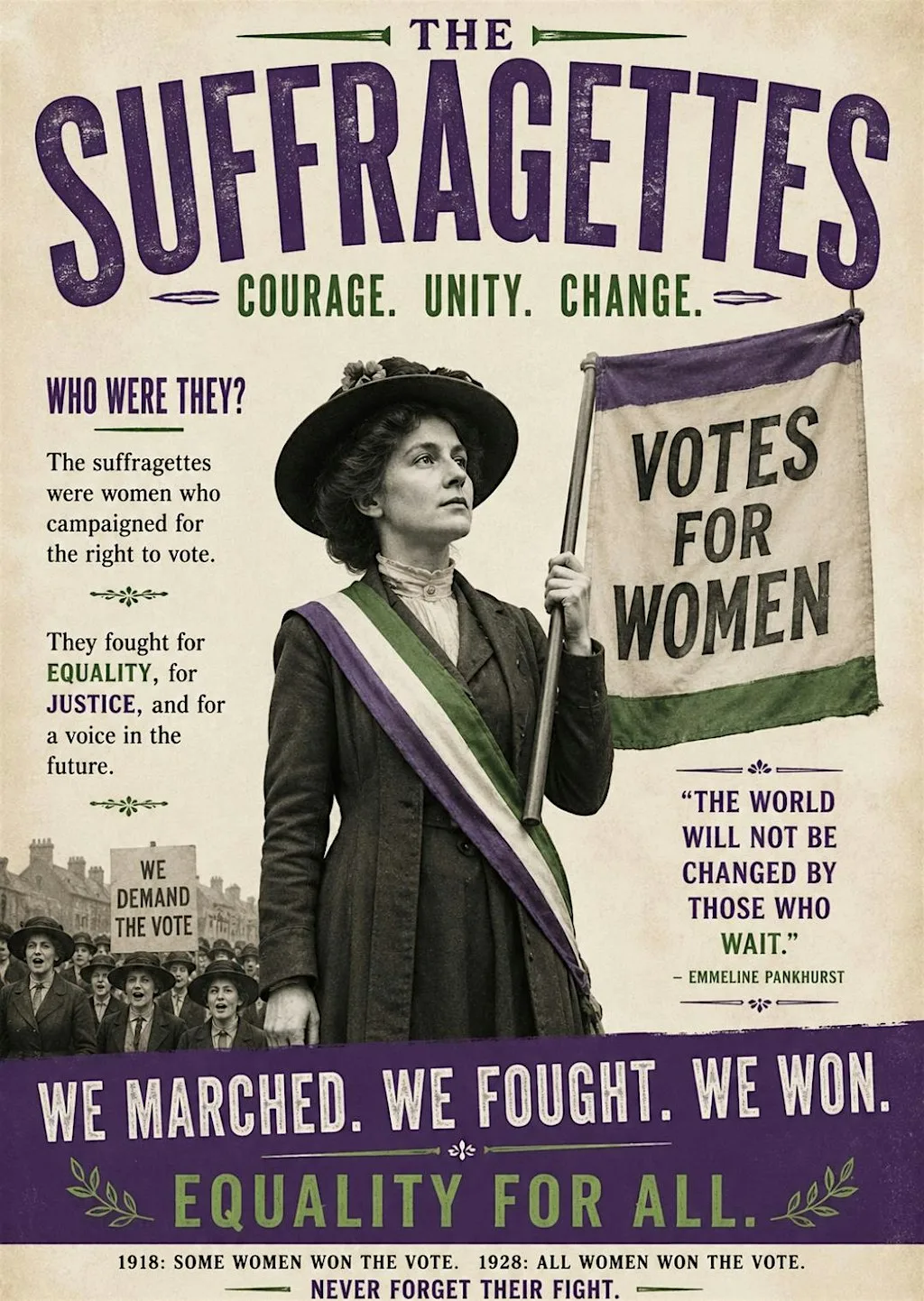 The Forgotten 'Army': rediscovering women's suffrage campaigners at Grantham Museum