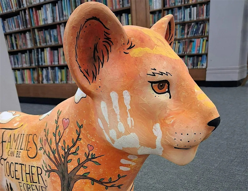 Sharing Poetry Open Mic Morning on the theme of Lions at Sheffield Central Library