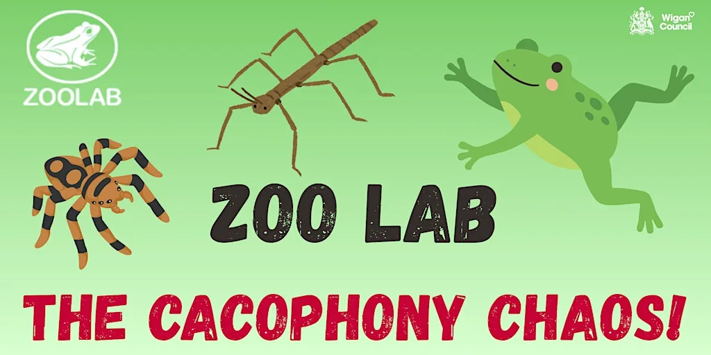 Zoo Lab The Cacophony Chaos at Leigh library! at Leigh Library