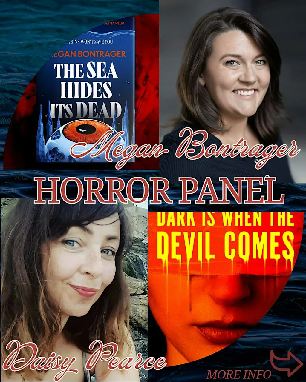 Horror Panel with Megan Bontrager & Daisy Pearce at the Haunted Bookshop at The Haunted Bookshop