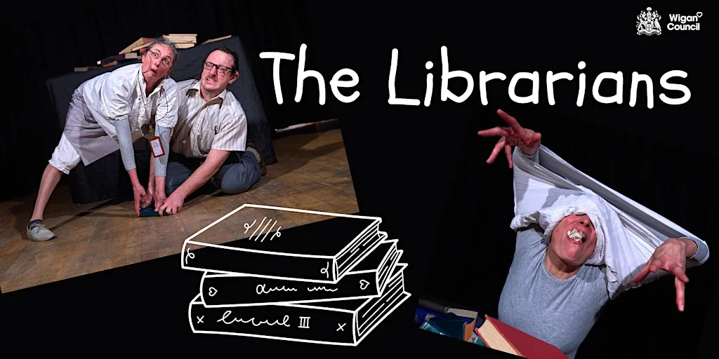 The Librarians Theatrical Performance at Wigan library! at Wigan Library
