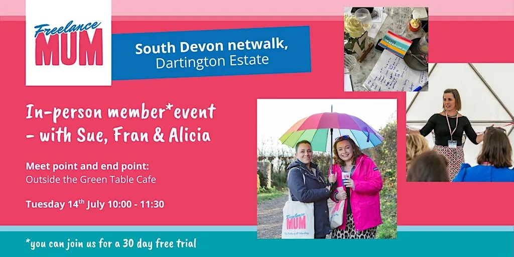 Freelance Mum South Devon netwalk
