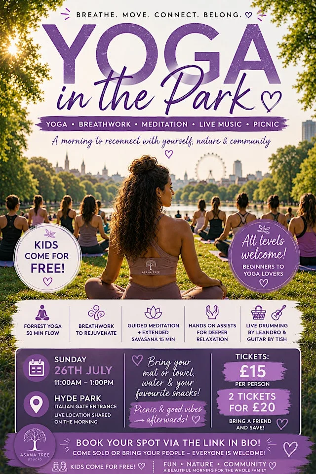 YOGA IN HYDE PARK! at Hyde Park