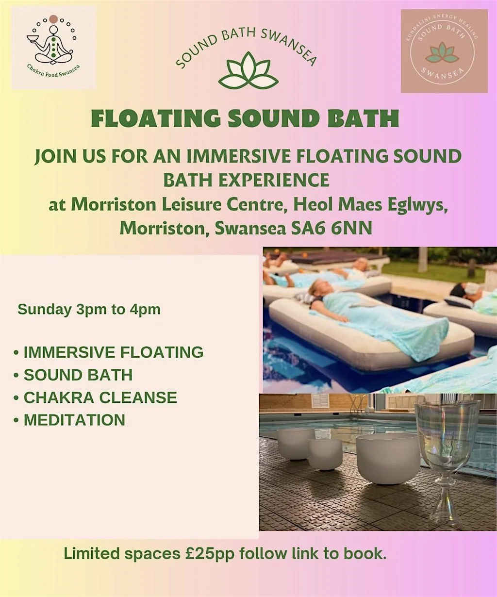 Floating Sound Bath at Morriston Leisure at Morriston Leisure Centre