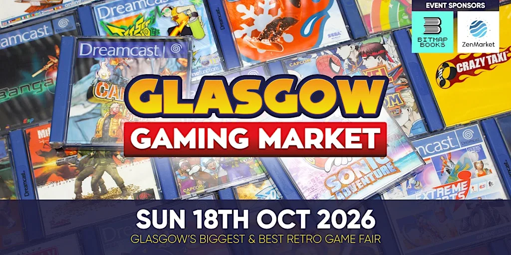 Glasgow Gaming Market - 18th October 2026 at Glasgow Club Bellahouston