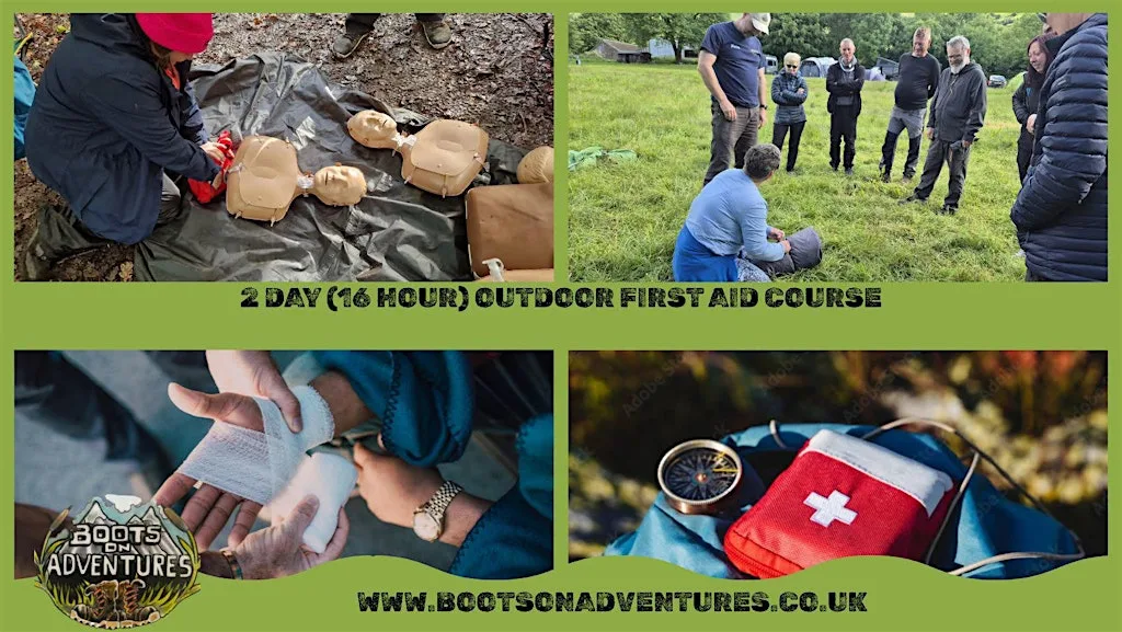 2 day (16 hours) Outdoor First Aid Course at Jays Wood
