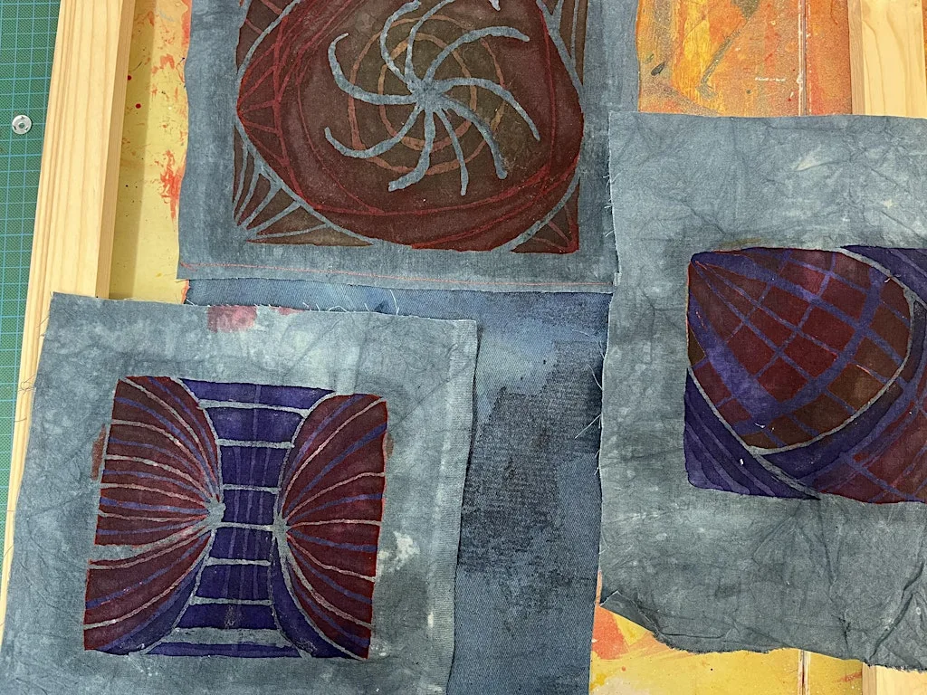 Textile art and handsewing workshop with Haffendi Anuar at Hypha Gallery 3/No. 1 Poultry