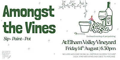 Amongst The Vines: Sip, Paint & Pot at The Fifth Trust Vineyard Café