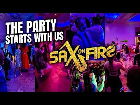 Sax on Fire Wedding Band Showcase