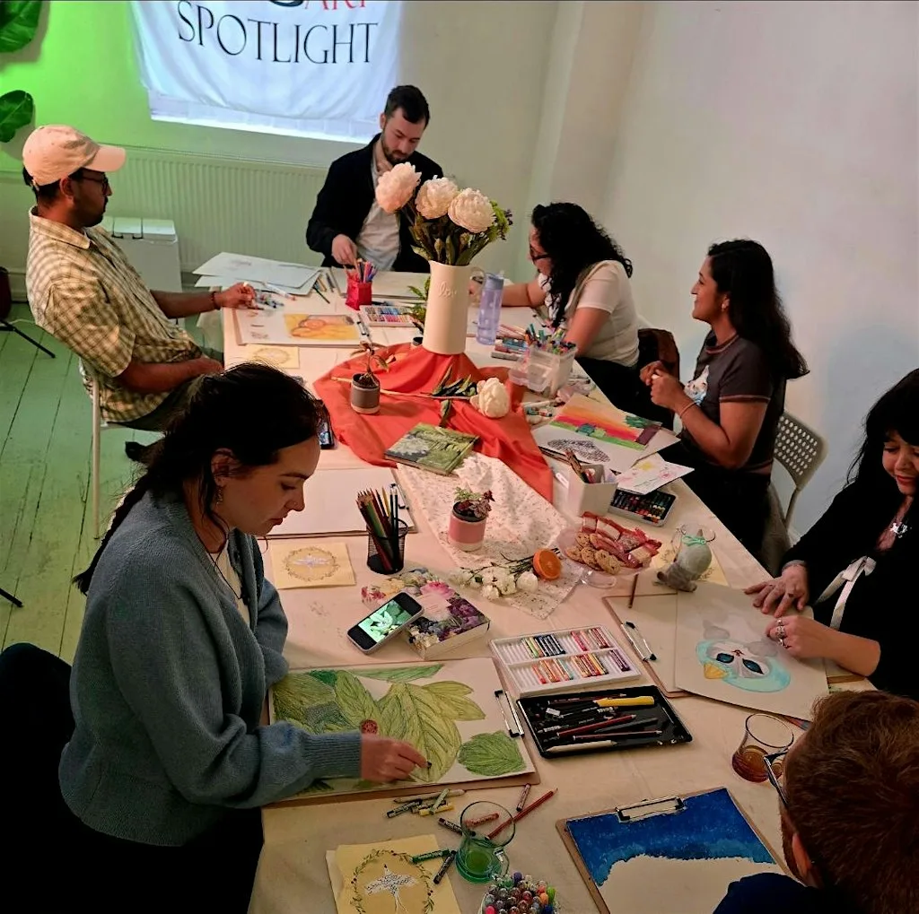 Relaxing Drawing Club – A Creative Art Social Environment