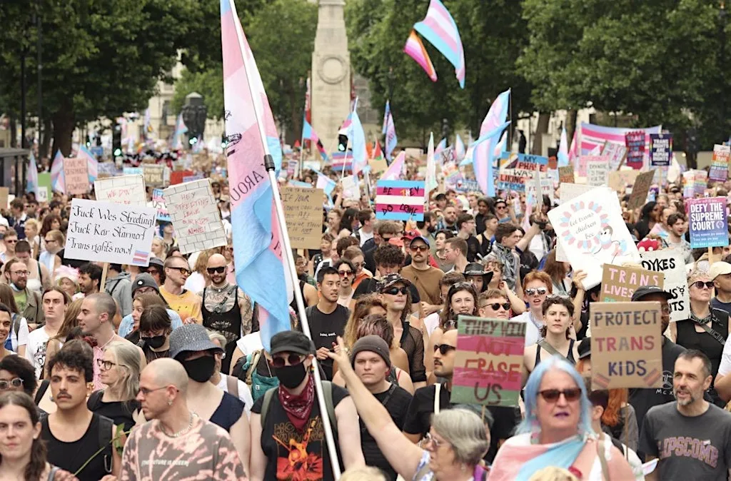 London Trans+ Pride Sign Making at Coven