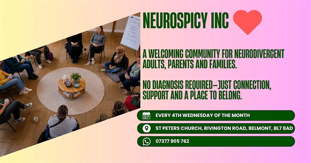 Neurospicy Inc: Local Support Group at St Peters Church
