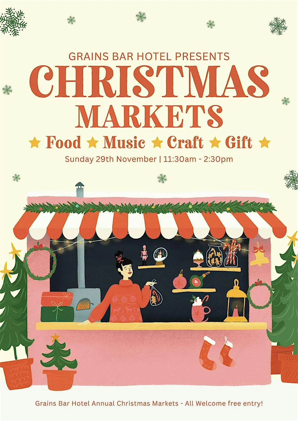 Christmas Markets at Grains Bar Hotel