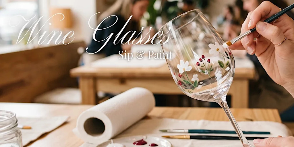 Sip & Paint: Wine Glasses at Popina Chester