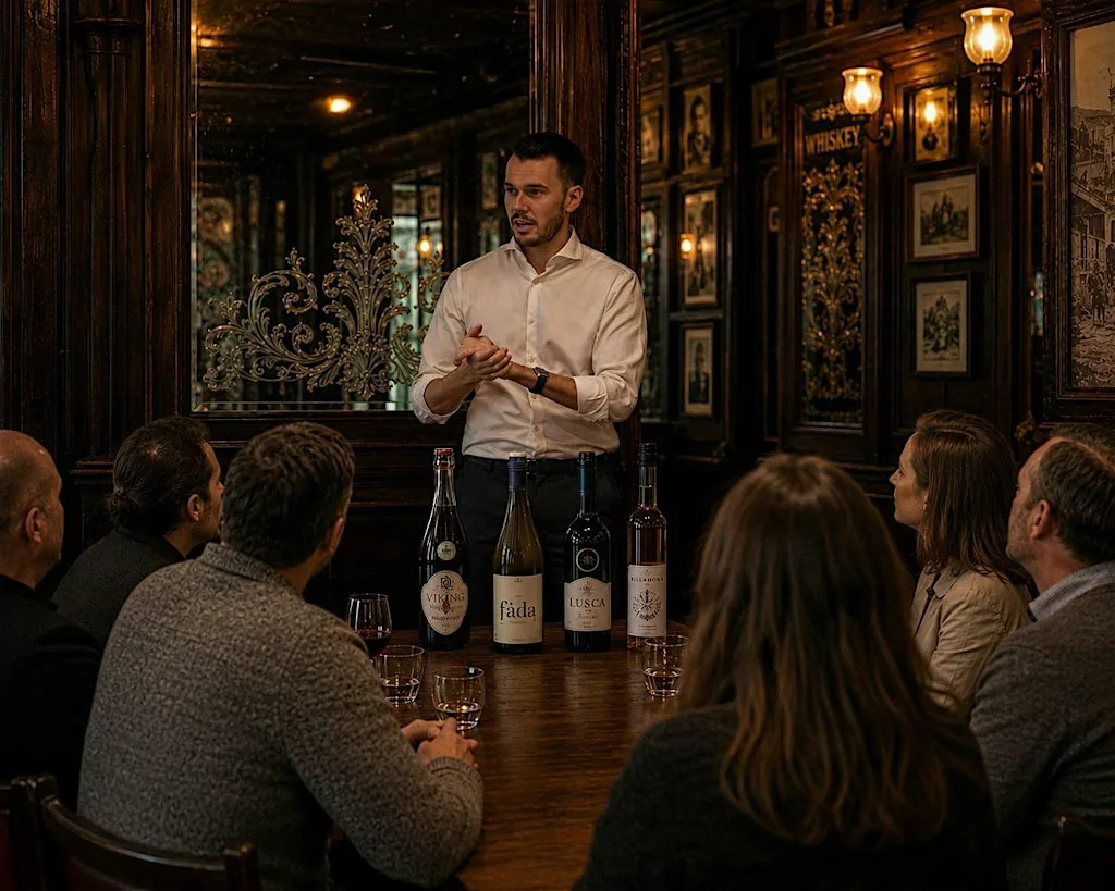 Emerging Irish Wine Tasting at Fleet St, Temple Bar