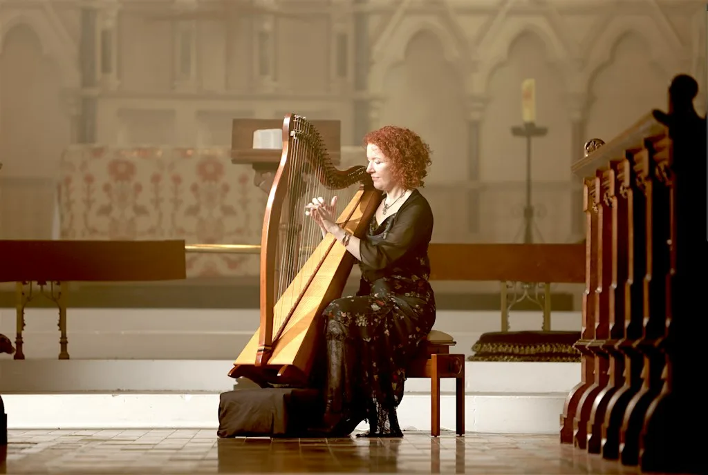 Tríona Marshall (Harp) at Rathfarnham Castle