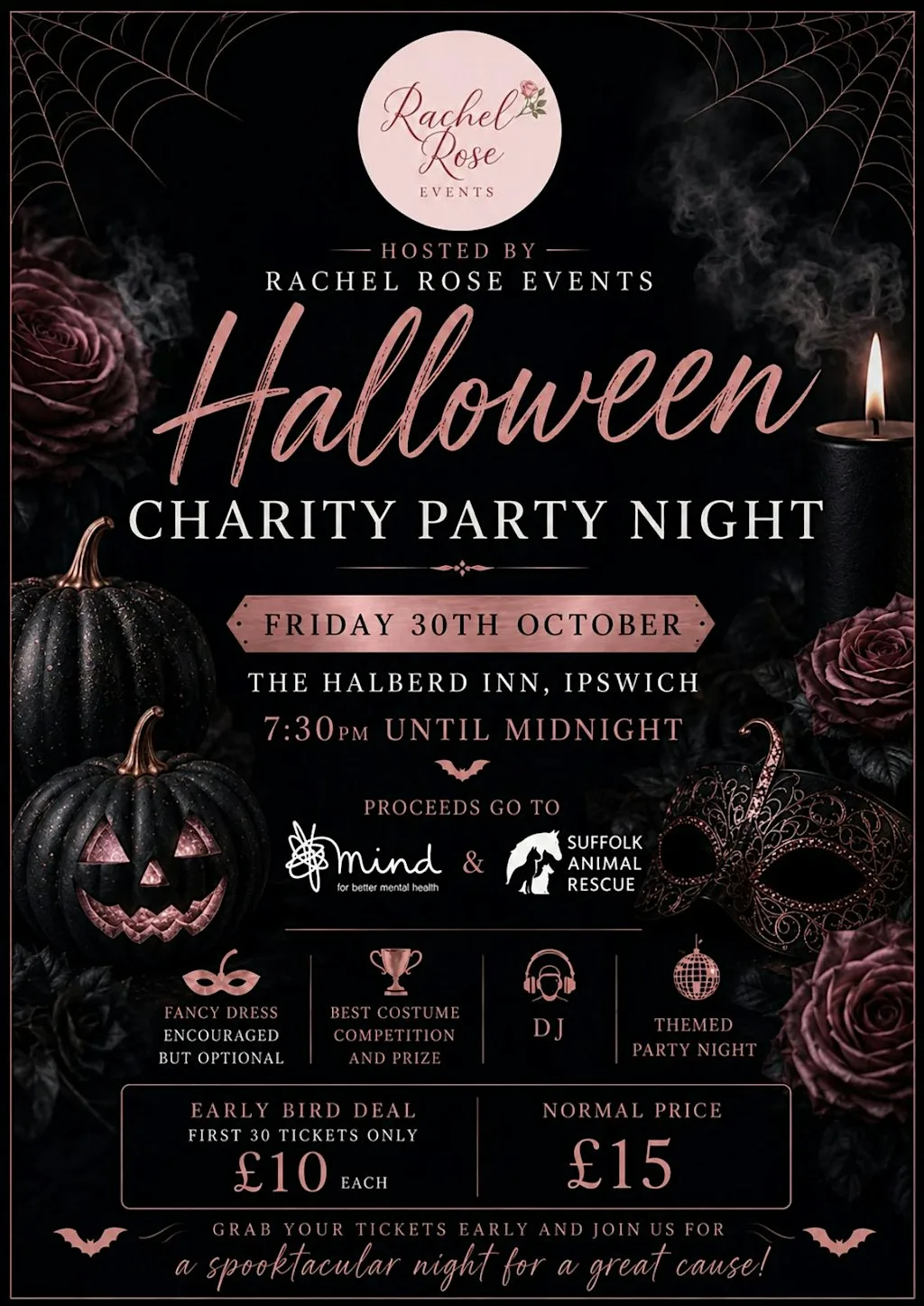 Halloween Charity Party Night at The Halberd Inn