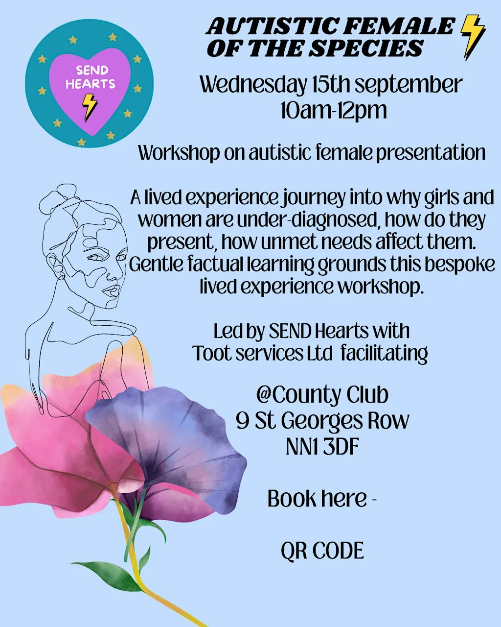 Autistic Female of the Species at Northampton & County Club