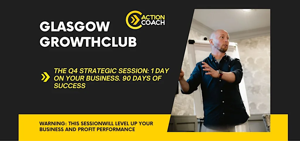 Glasgow GrowthCLUB: The Q4 Strategic Session at Glasgow Science Centre Tower