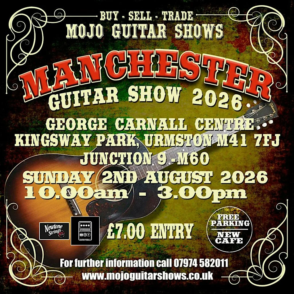 Manchester Guitar Show 2026 at George Carnell community group CIC