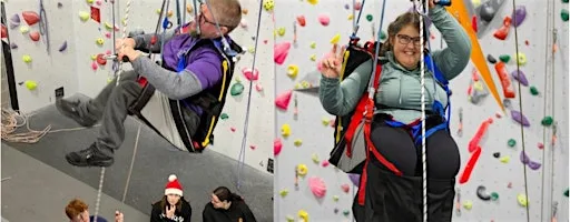Inclusive Climbing Event at Ledge Climbing Wall