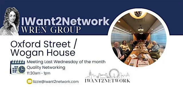 West End London Business Networking | IW2N Wren Group