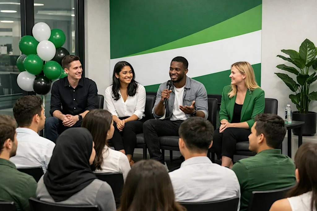 Tech Career Kickstart - Building Confidence at Lloyds Banking Group - Wellington Place Office