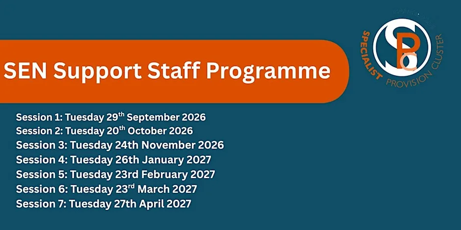 SEN Support Staff Programme - 7 Session Programme at Heath Campus