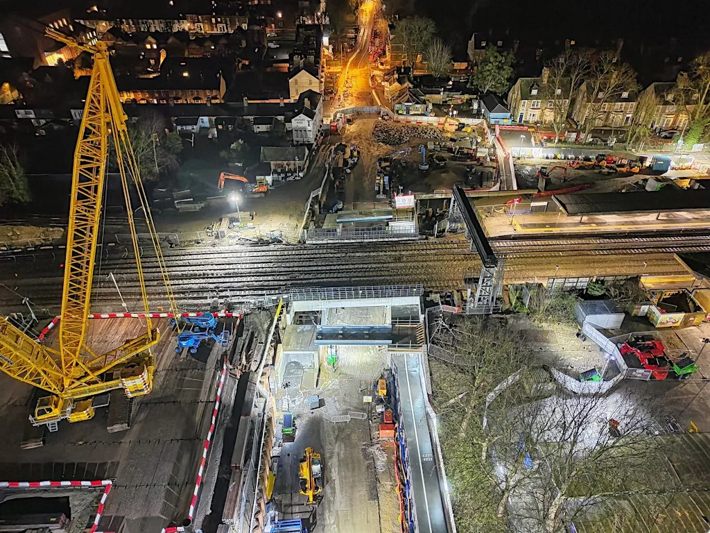 Kier's Oxford Rail Station Project Site Visit at Osney Lane