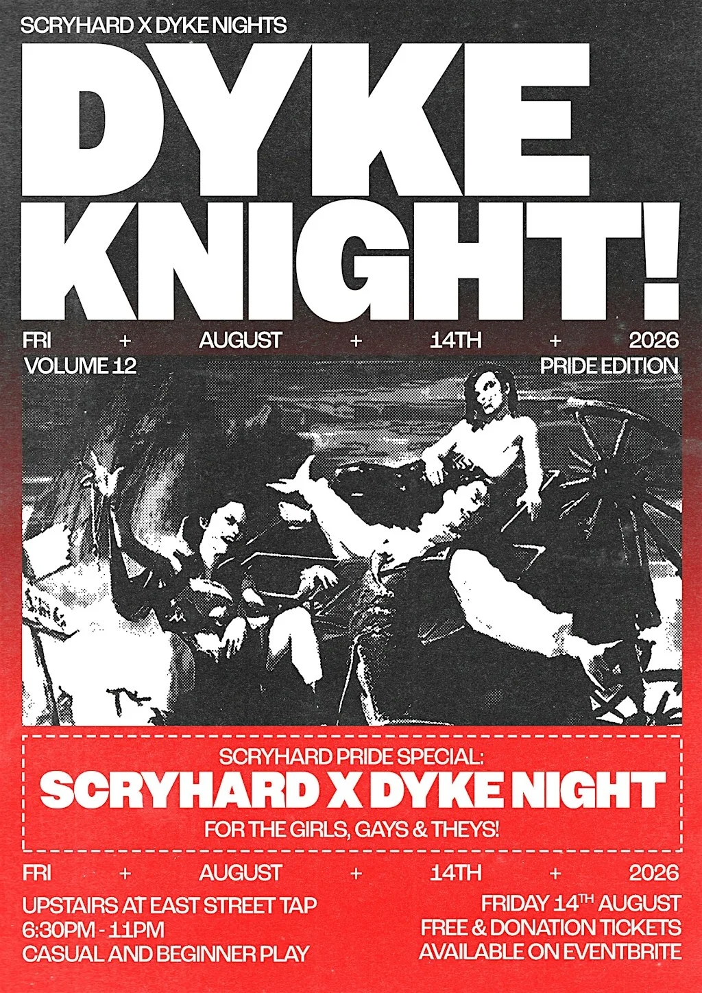 DYKE KNIGHT! Pride Edition Commander Night August 14th