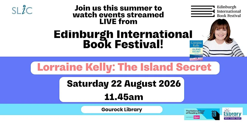 Lorraine Kelly: The Island Secret at Gourock Library