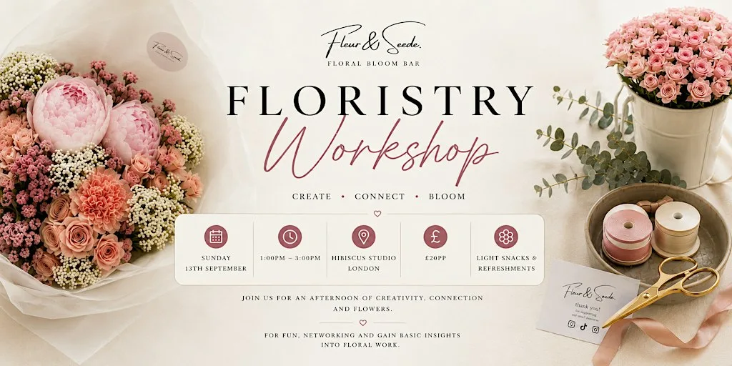 Fleur & Seede’s First Floristry Workshop