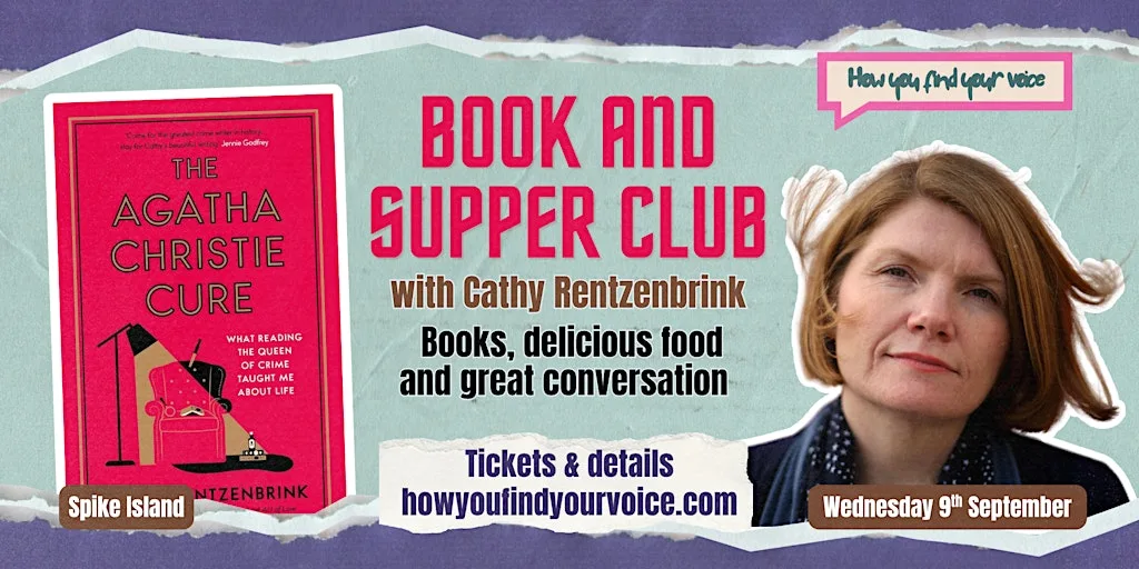 The HYFYV Book & Supper Club with Cathy Rentzenbrink at Spike Island Cafe