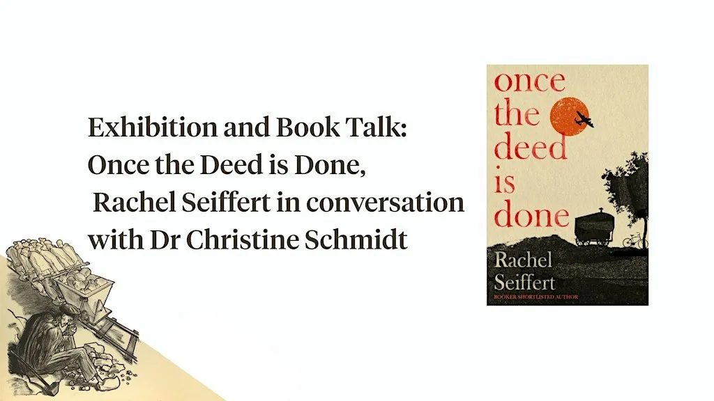 Exhibition and Book Talk: Once the Deed is Done by Rachel Seiffert at The Wiener Holocaust Library