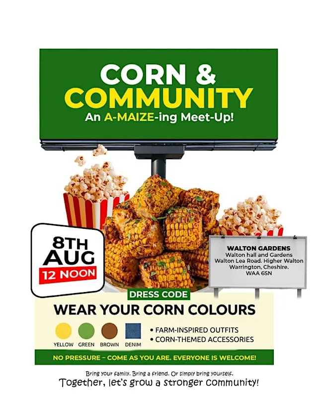Corn & Community at Walton Gardens and Hall Zoo