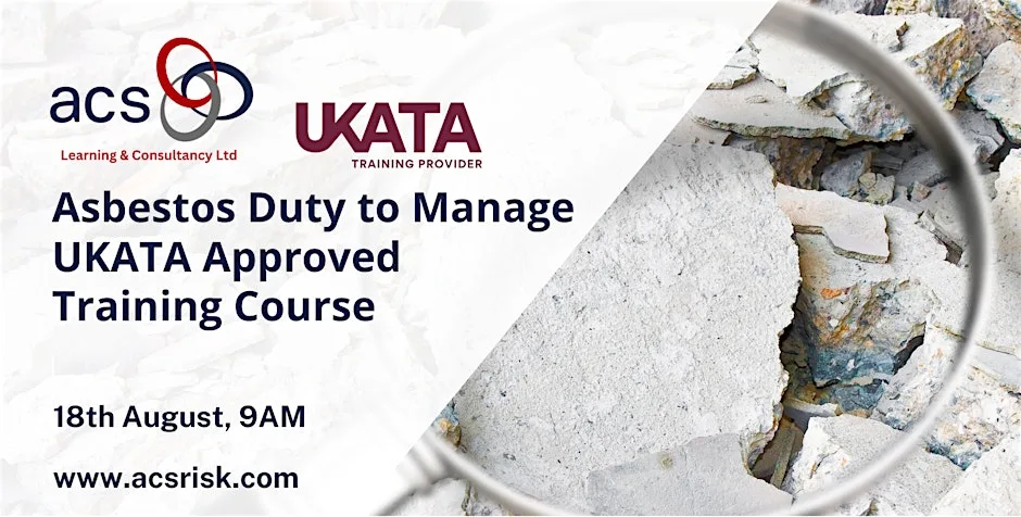 Asbestos Duty to Manage UKATA Approved Course