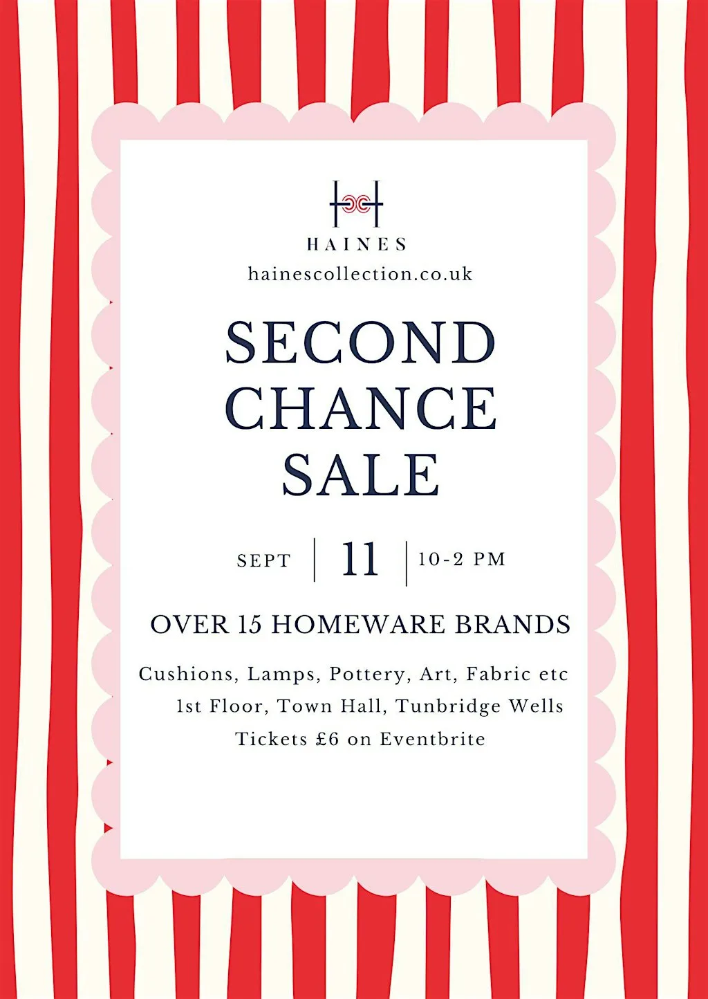 Second Chance Sale 11.09.26 hosted by Haines Collection at Town Hall by TownSq | Tunbridge Wells