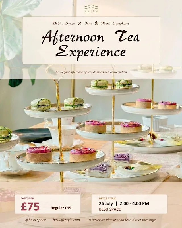 Afternoon Tea Experience at Besu Cafe