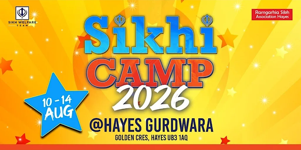 Sikh Camp 2026 at Hayes Sikh Gurdwara