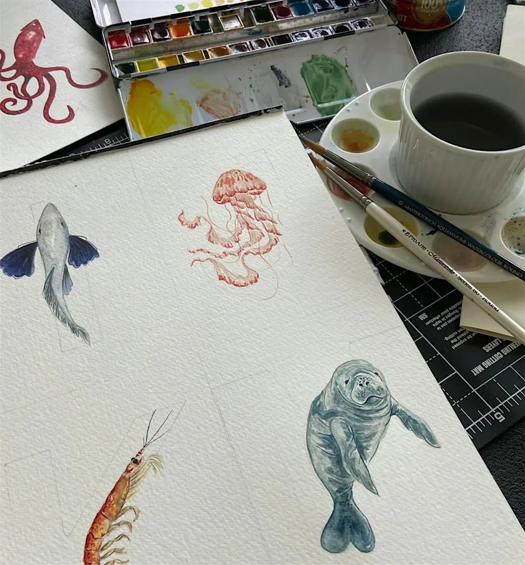 Sip & Paint - Animal Edition - Alcheme Arts Club at 23-25 Brighton Rd