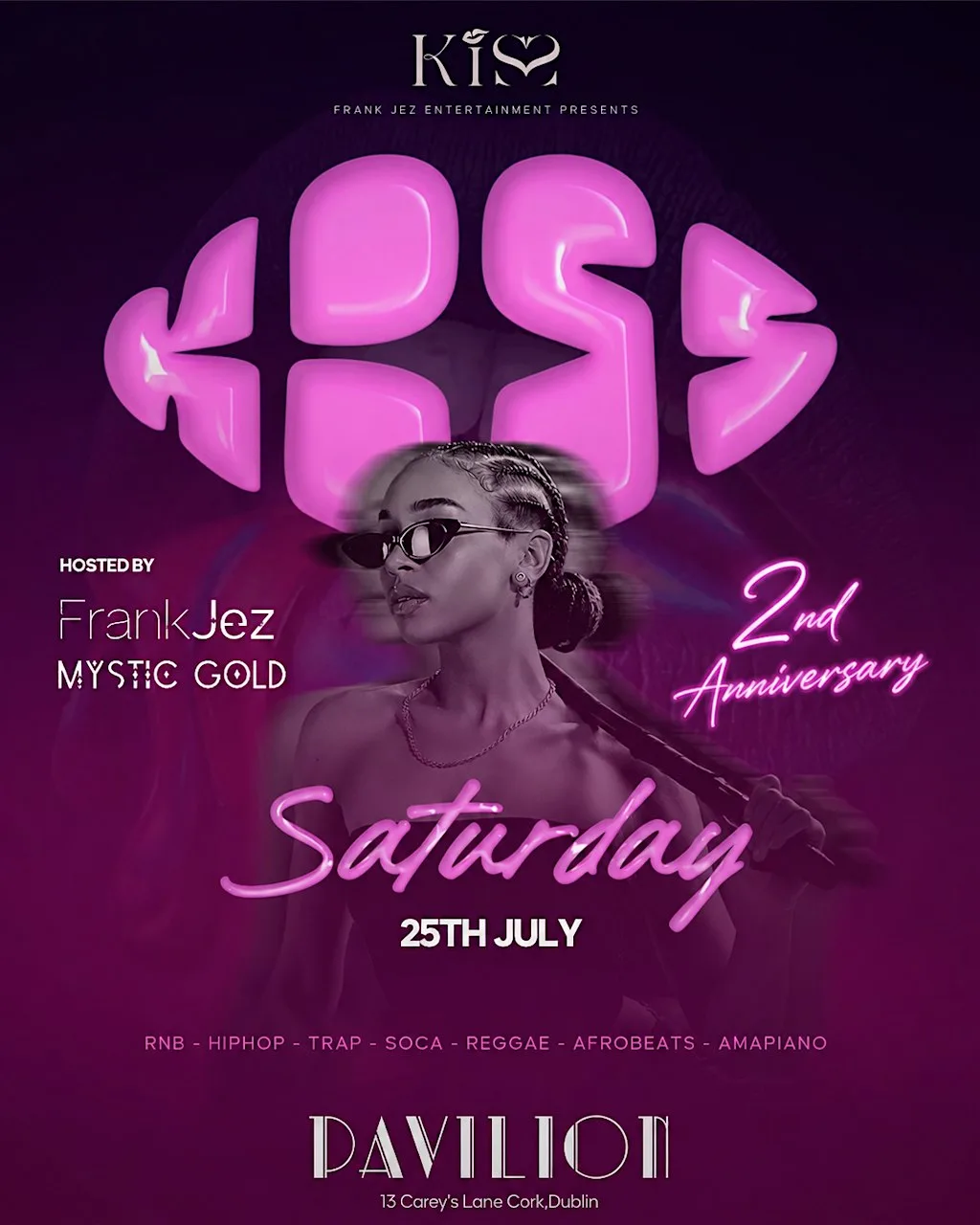 KISS NIGHTS CORK CITY - 2ND ANNIVERSARY at The Pav