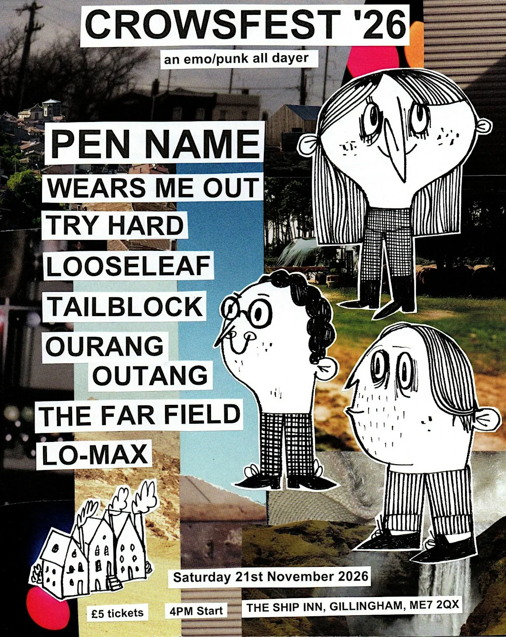 CROWSFEST '26 #10 - PEN NAME / WEARS ME OUT / TRY HARD / TAILBLOCK + MORE