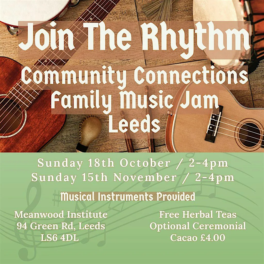 Community Connections Family Music Jam at Meanwood Institute