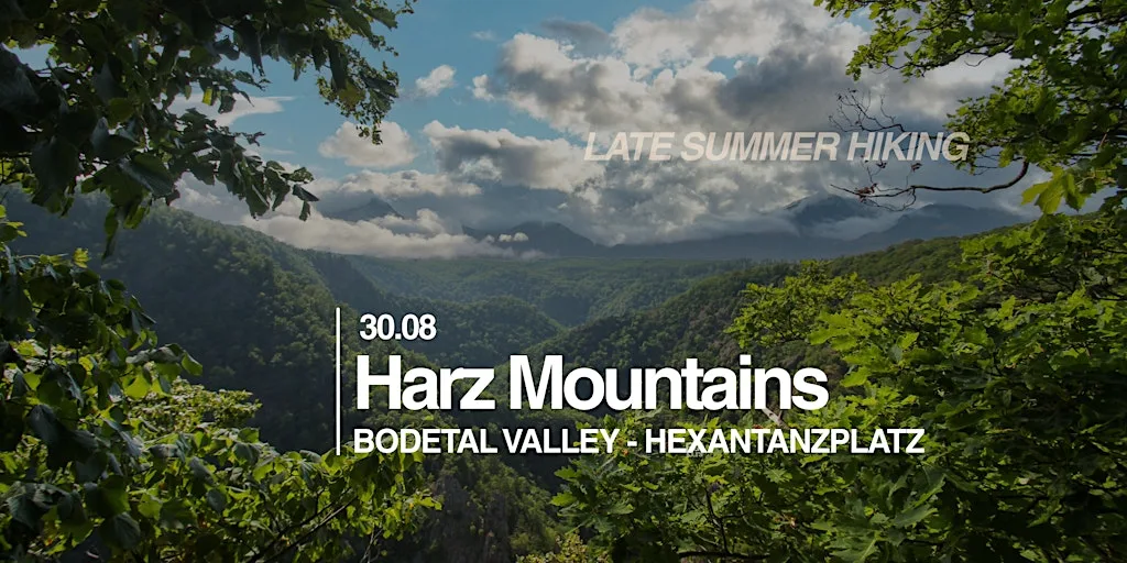 Day Hiking at Harz Mountains - Bodetal Valley