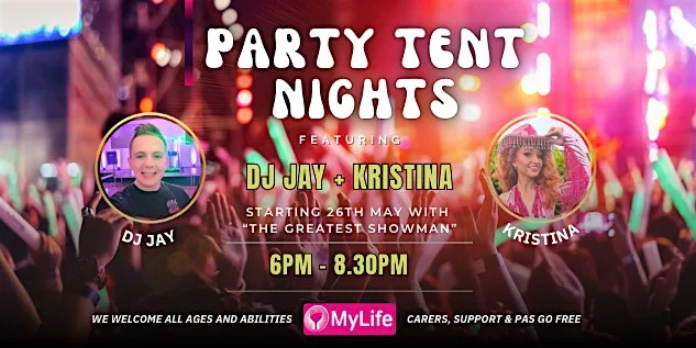 Summer of Fun: Party in a Tent Nights are Back! at My Life Legacy