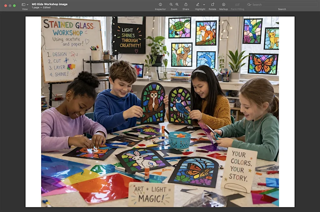Children's Art Classes in South Woodford, London E18 (ages 7 - 11)
